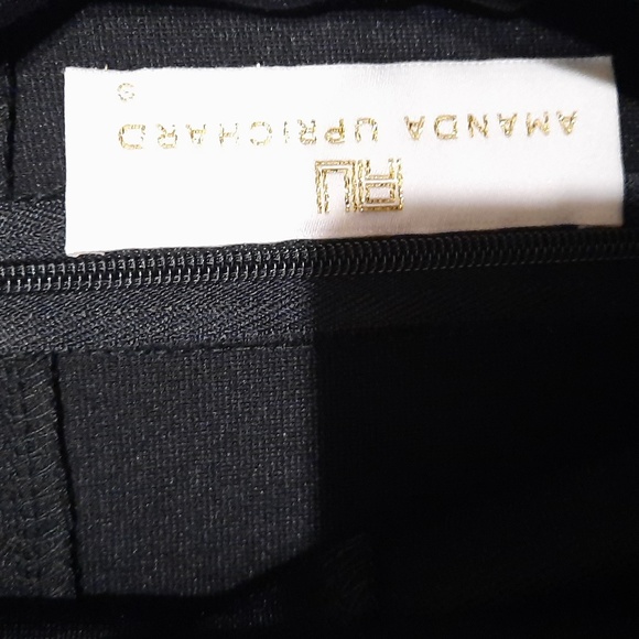 AMANDA UPRICHARD Illusion Mini Dress Honeycomb Mesh Black Bodycon Cockta… - Picture 6 of 7